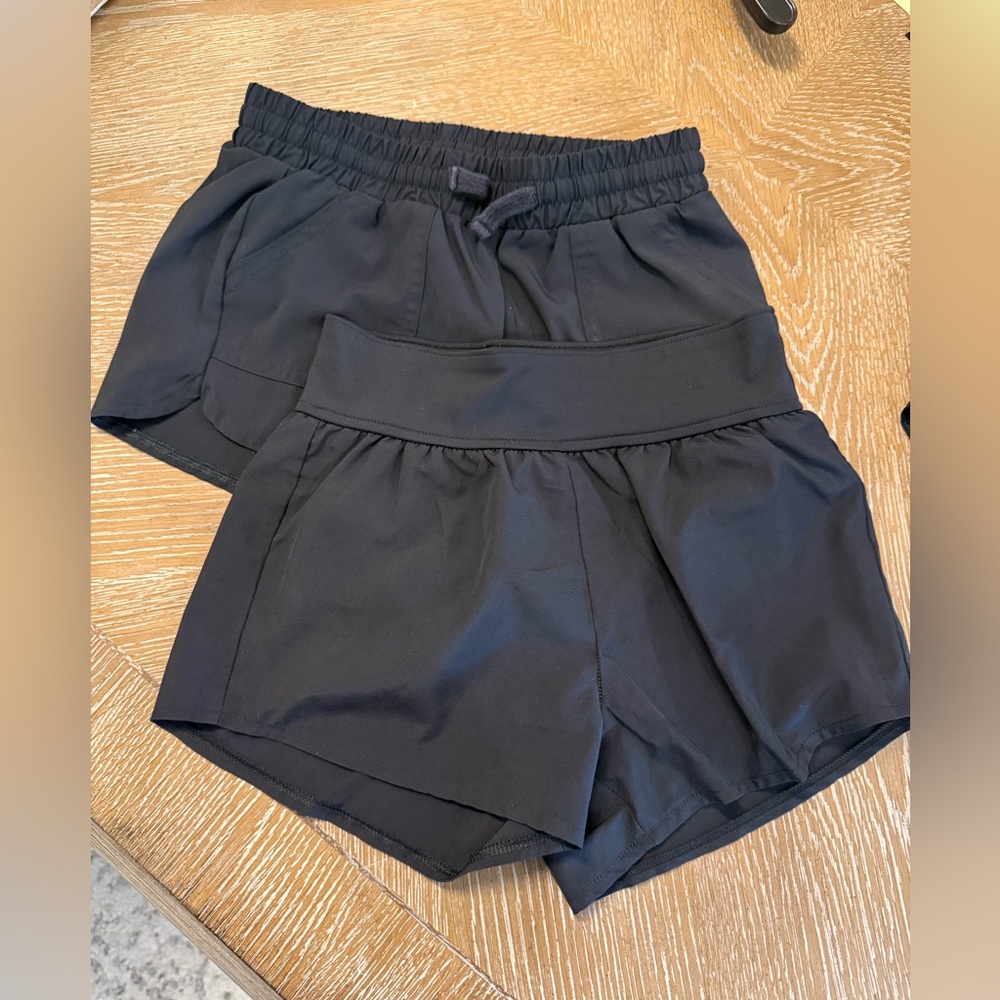 2 Pairs Girls Abercrombie Kids Shorts 7/8